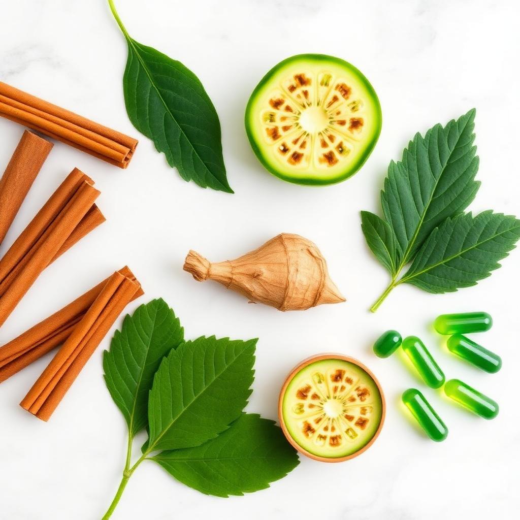 Natural herbal ingredients used in GlucoLife+ Blood Sugar Support UK